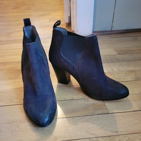 Anthropologie Seychelle Black Boots Booties - Picture 11 of 16